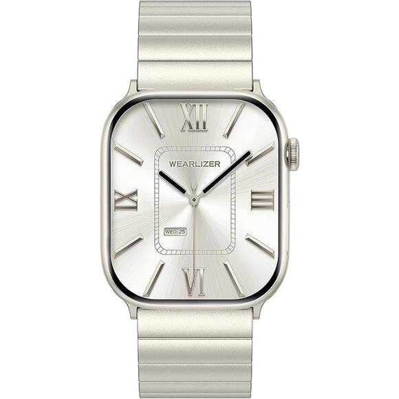 Wearlizer Other - Wearlizer Two Tone Metal Band Compatible W Apple Series 11-1/SE/Ultra Starlight